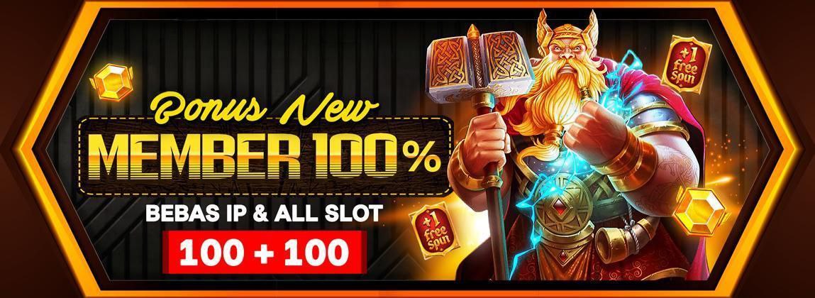 BONUS MEMBER BARU 100%